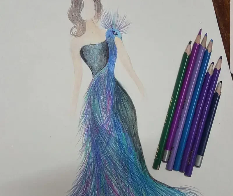 Colour becomes character.